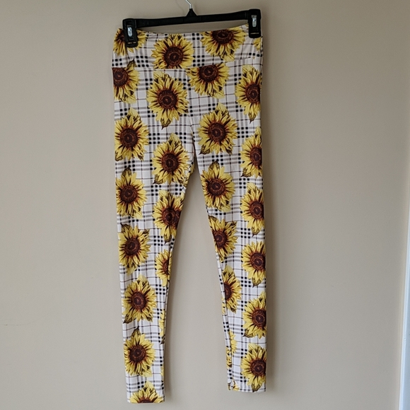 LuLaRoe Pants - LuLaRoe • Sunflower 🌻 OS Leggings